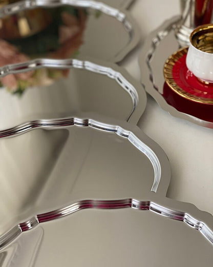 Stugonia Papillion Oval Tepsi