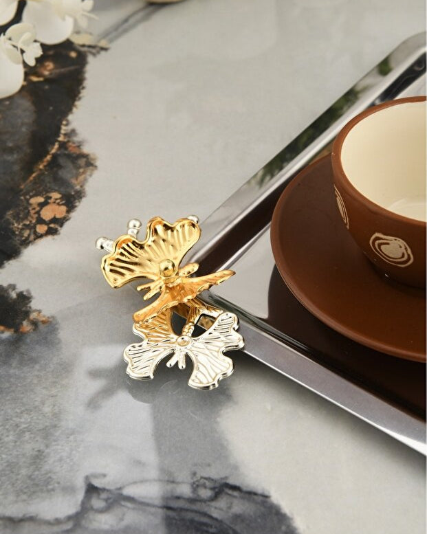 Stugonia Papillion Kare Tepsi