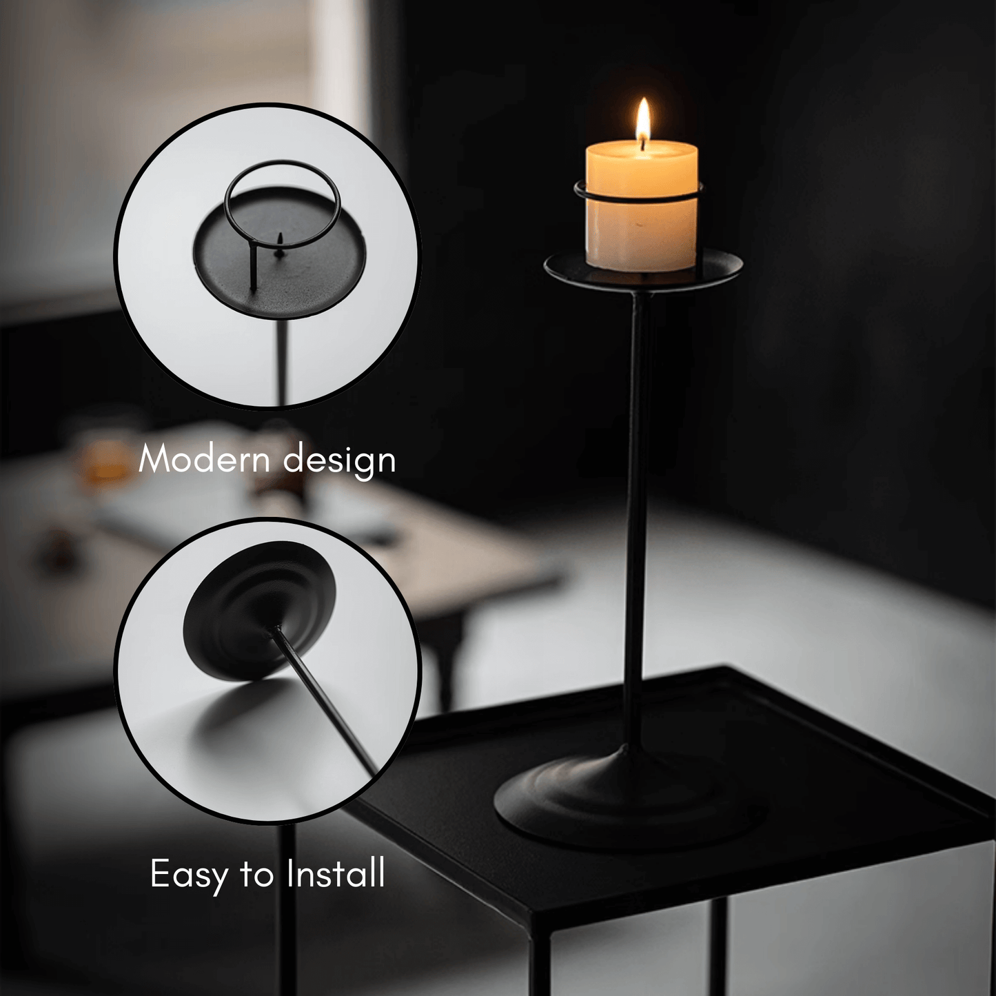 Stugonia Retro Şamdan Seti