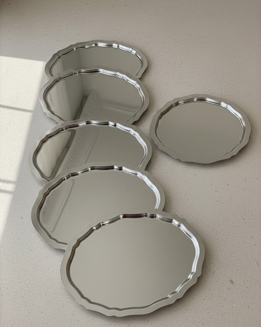 Stugonia Papillion Oval Tepsi